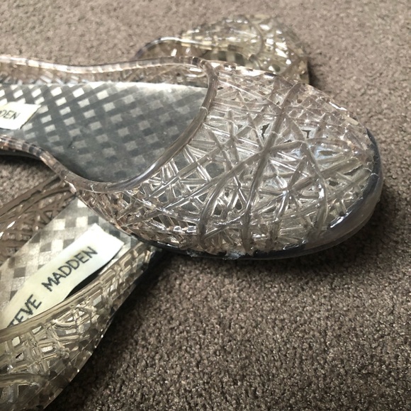 steve madden jelly shoes